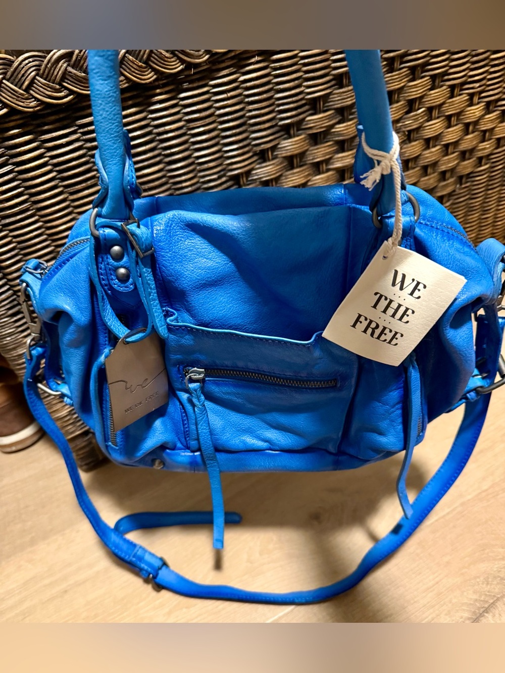 Free People baby Emerson in sapphire blue - Picture 2 of 9